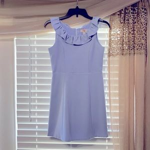 GB Girls Periwinkle Fit and Flare Dress with Ruffle detail